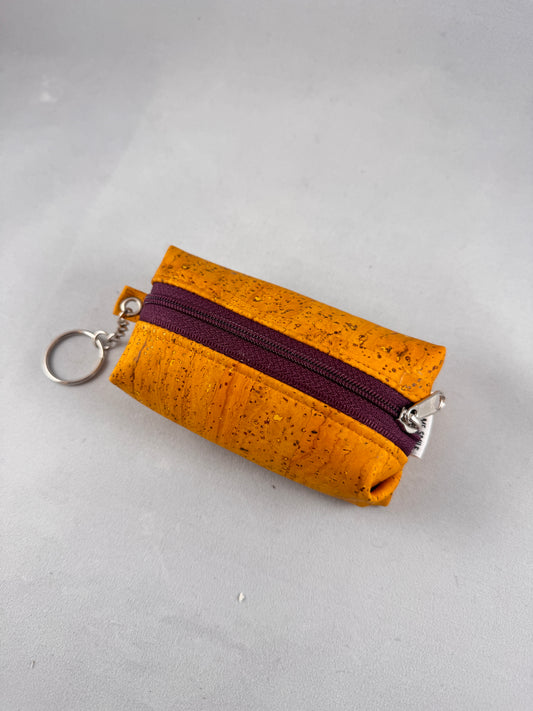 Mini Maye Zipper Pouch: mustard